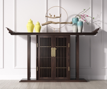 New Chinese Style Decorative Cabinet-ID:914793016