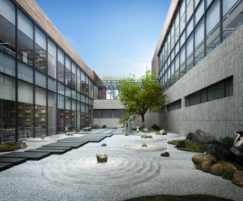 Japanese Style Courtyard/landscape-ID:578830001