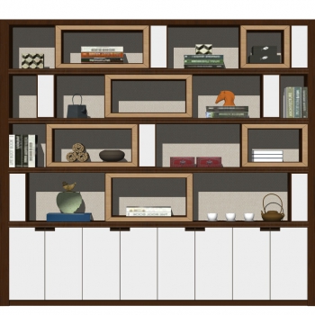 New Chinese Style Bookcase-ID:559410105