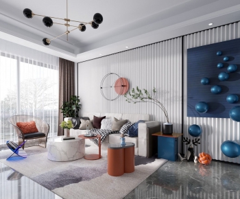 Modern A Living Room-ID:920247081