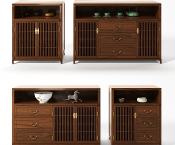 New Chinese Style Sideboard-ID:973017935