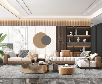 Modern A Living Room-ID:783024079