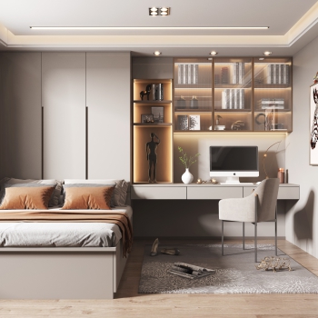 Modern Bedroom-ID:983441112