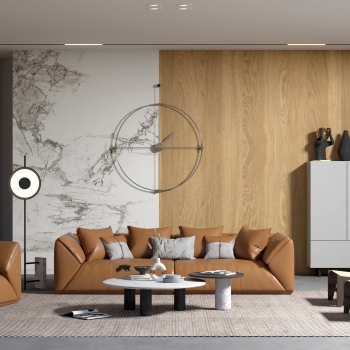 Modern A Living Room-ID:852670774