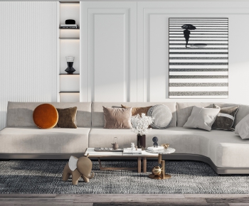 Modern Corner Sofa-ID:301829102