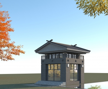 New Chinese Style Building Component-ID:485292913