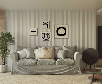 Nordic Style A Living Room-ID:948415046