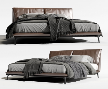 Modern Double Bed-ID:714251046