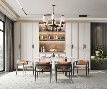 New Chinese Style Dining Room-ID:237272025