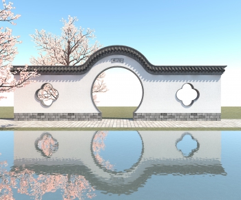 Chinese Style Building Component-ID:607657916
