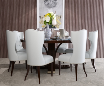 European Style Dining Table And Chairs-ID:680730392