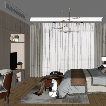 Modern Bedroom-ID:805335041