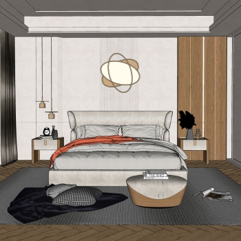 Modern Bedroom-ID:355449911