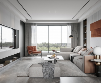 Modern A Living Room-ID:143001082