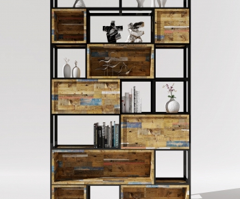 Industrial Style Decorative Cabinet-ID:842451103