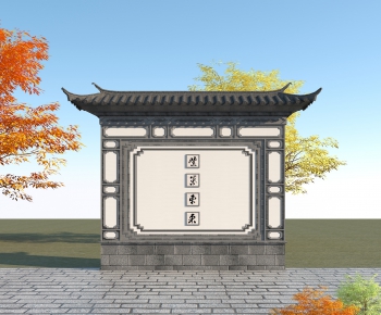 Chinese Style Building Component-ID:208884952