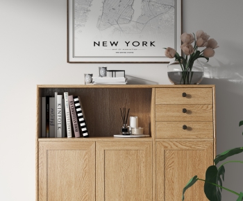 Nordic Style Side Cabinet-ID:899235965