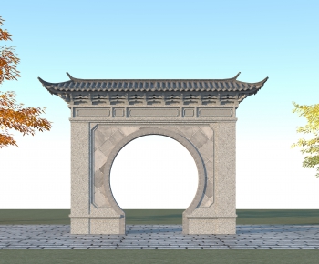 Chinese Style Building Component-ID:332463034