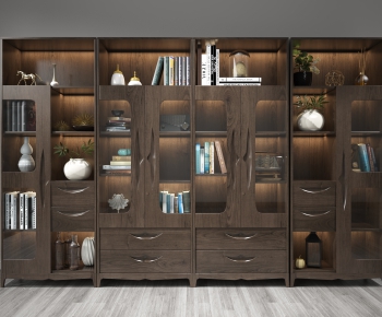 New Chinese Style Bookcase-ID:698565965