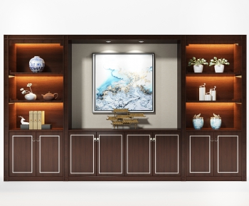 New Chinese Style Bookcase-ID:759120943