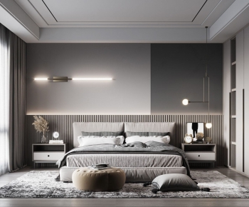 Modern Bedroom-ID:615762006