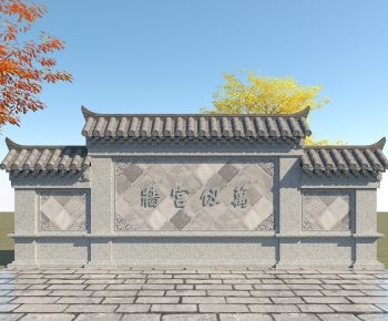 Chinese Style Building Component-ID:357003937