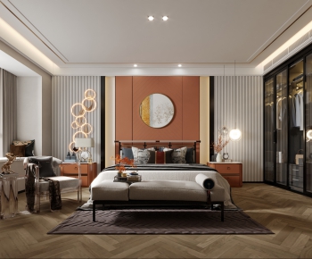 New Chinese Style Bedroom-ID:507774113