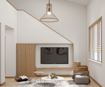 Japanese Style A Living Room-ID:523405088