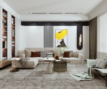 Modern A Living Room-ID:480375058