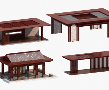 New Chinese Style Building Component-ID:702858921