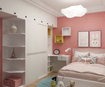Nordic Style Girl's Room Daughter's Room-ID:524658924