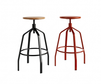Industrial Style Bar Chair-ID:966041124