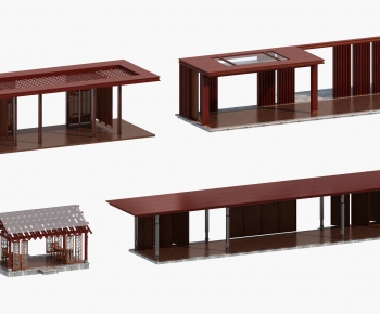 New Chinese Style Building Component-ID:656044962