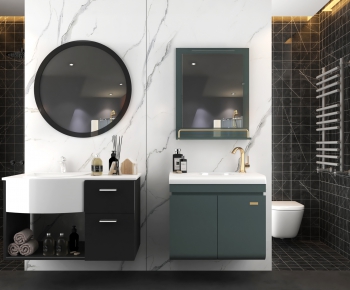 Modern Bathroom Cabinet-ID:572491888