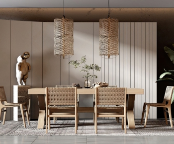 Nordic Style Dining Room-ID:348028907
