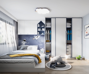 Modern Boy's Room And Son's Room-ID:242199902