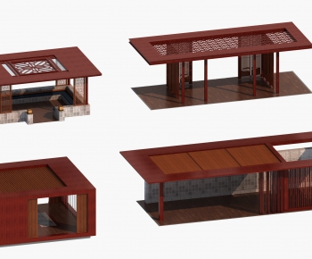 New Chinese Style Building Component-ID:510643962