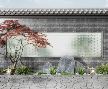New Chinese Style Garden Landscape-ID:948395015