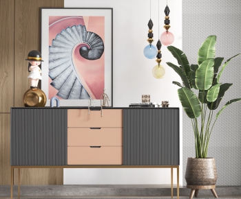 Modern Decorative Cabinet-ID:358975891