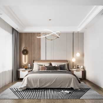 Modern Bedroom-ID:524520966