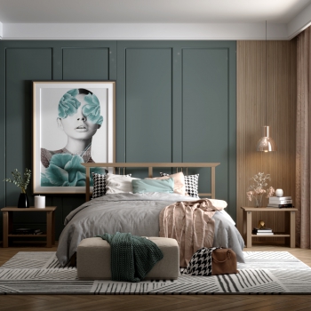 Nordic Style Bedroom-ID:436444049