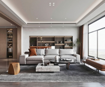 Modern A Living Room-ID:280515918