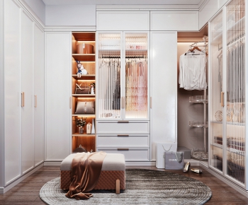 Simple European Style Clothes Storage Area-ID:713660748