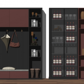 Modern Wine Cabinet-ID:647336962