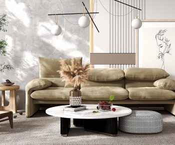 Nordic Style Sofa Combination-ID:594934945