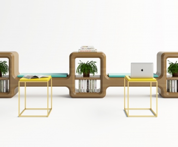 Modern Computer Desk And Chair-ID:718724014