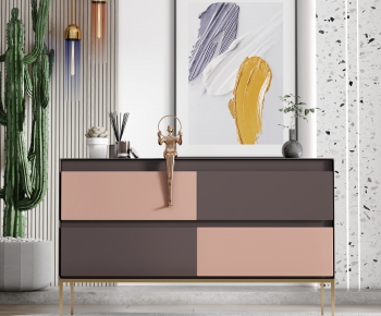 Modern Decorative Cabinet-ID:378528125