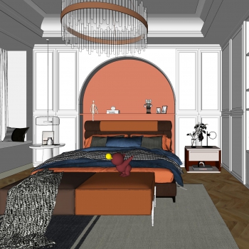 Modern Bedroom-ID:563225985