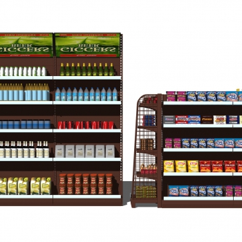 Modern Supermarket Shelf-ID:314569006