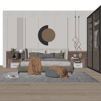 Modern Bedroom-ID:708060034